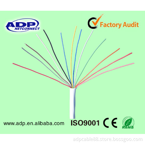 12 Conductor 22AWG Security Alarm Solid Wire Cable (AC-2)